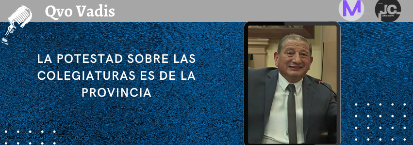 HÉCTOR MIGUEL CALABRÓ – SENADOR PROVINCIAL