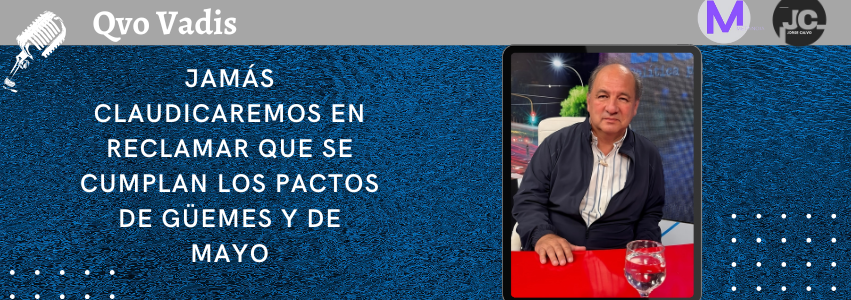 RICARDO VILLADA – MINISTRO DE GOBIERNO, DERECHOS HUMANOS Y TRABAJO DE LA PROVINCIA DE SALTA