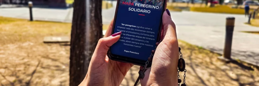Se habilitó el Mapa Peregrino para asistir con información útil a los peregrinos en su camino hacia la Catedral