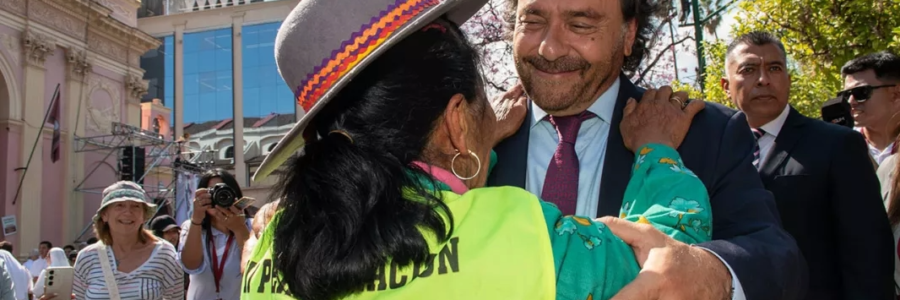 Sáenz: “El ejemplo de los peregrinos nos da fuerzas para salir adelante y cambiar las cosas»
