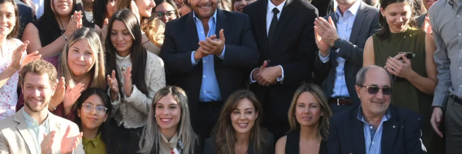 Los gobernadores Sáenz y Sadir junto al CFI escucharon a jóvenes líderes por el desarrollo regional