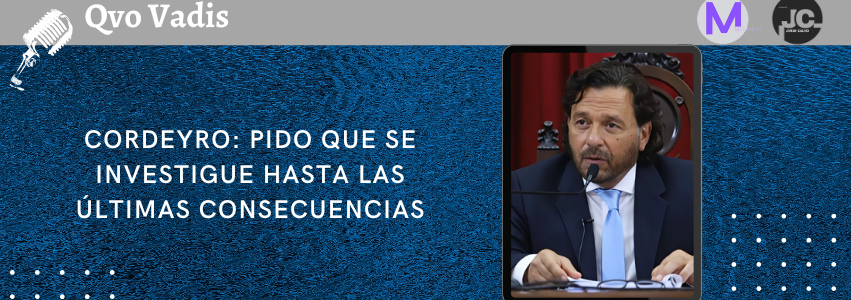 El Gobernador Gustavo Sáenz sobre Cordeyro: Pido que se investigue hasta las últimas consecuencias