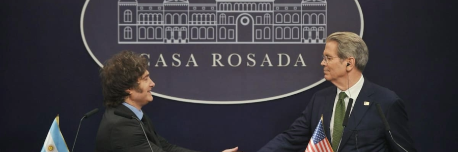 Javier Milei elogió al secretario del Tesoro de EEUU, Scott Bessent, y lo comparó con Messi