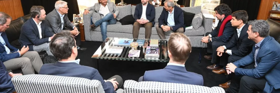 Sáenz en reunión con directivos de Seaboard ratificó la defensa de las economías regionales y el desarrollo del bioetanol en el NOA