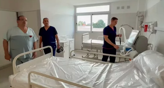 Amplían en un 50% la capacidad operativa de la terapia intensiva en el hospital de Metán