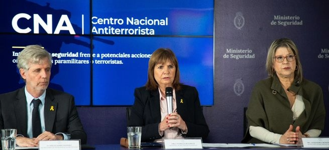 Patricia Bullrich oficializó la creación del Centro Nacional Antiterrorista bajo la órbita de la SIDE