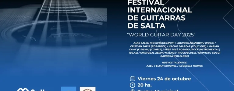 Se viene el “World Guitar Day” en el Teatro Municipal