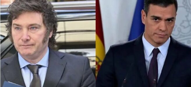 Javier Milei apuntó contra el gobierno de España y aseguró que «el socialismo es un fenómeno empobrecedor y violento»