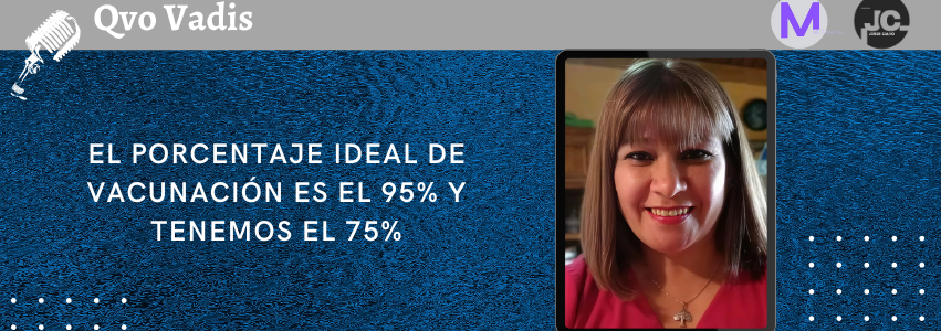 DRA. SANDRA VILLAGRÁN – DIRECTORA DEL PROGRAMA DE INMUNIZACIONES DEL MINISTERIO DE SALUD DE SALTA