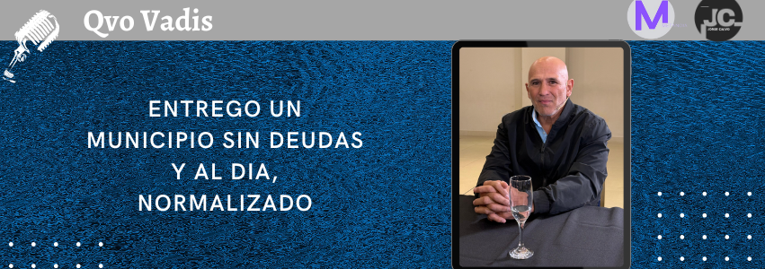 MARCELO CÓRDOVA – INTERVENTOR DEL MUNICIPIO RIVADAVIA BANDA NORTE
