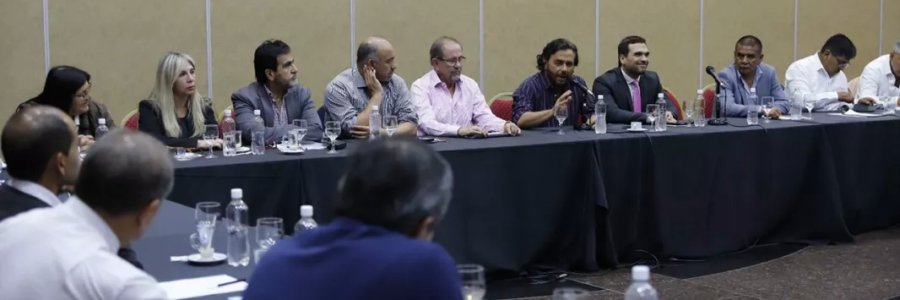 Sáenz marcó a senadores el carácter participativo y federal del Presupuesto 2026