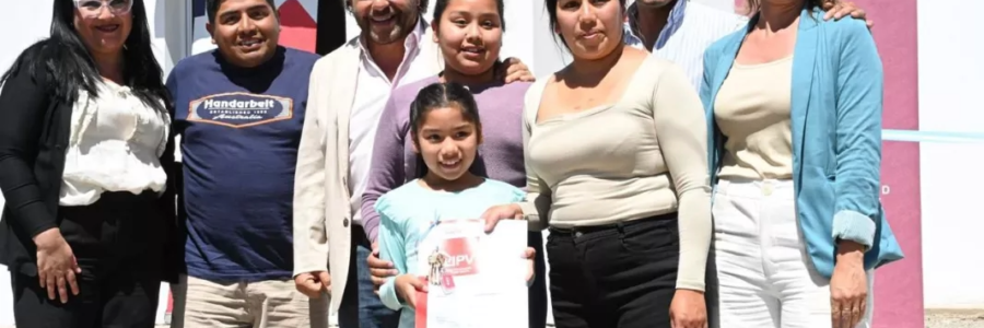 Con fondos provinciales, la gestión de Gustavo Sáenz concluyó 97 viviendas de Finca El Socorro II en Cafayate