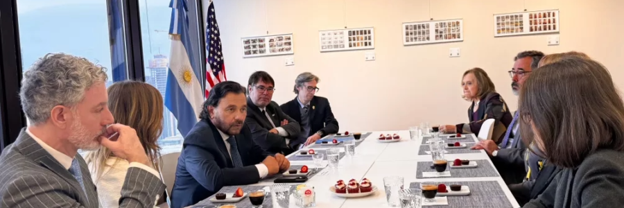 En Estados Unidos, el gobernador Sáenz presentó a Salta como destino estratégico de inversiones