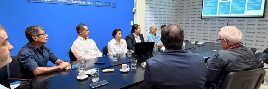 Aguas del Norte recibió a equipos técnicos de Aguas Cordobesas