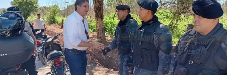 Supervisaron el servicio policial y los controles estratégicos en el norte provincial