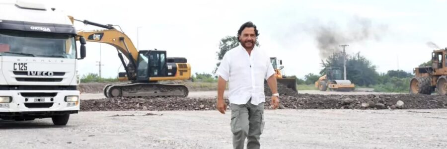 Autopista del Valle de Lerma y canal colector pluvial: Sáenz supervisó los avances de las obras estratégicas para Salta