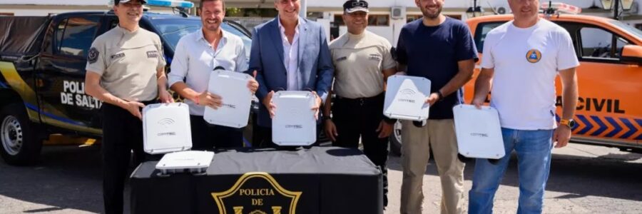 Incorporan tecnología al sistema de comunicación policial y de Defensa Civil