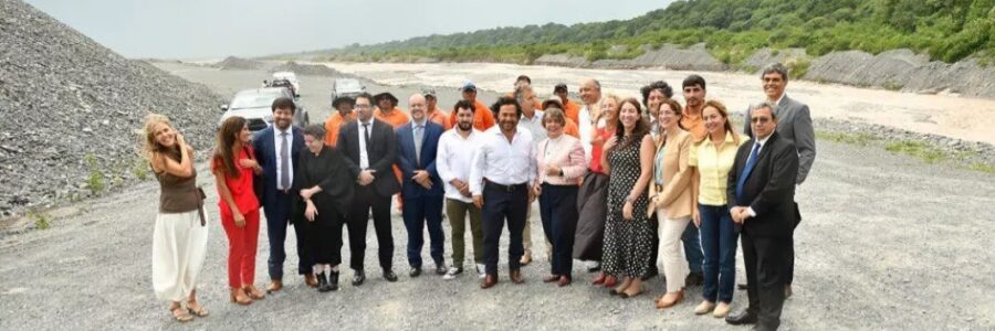 Integración regional del Eje Capricornio: Sáenz y la presidente de Fonplata supervisaron el nuevo bypass en Quijano