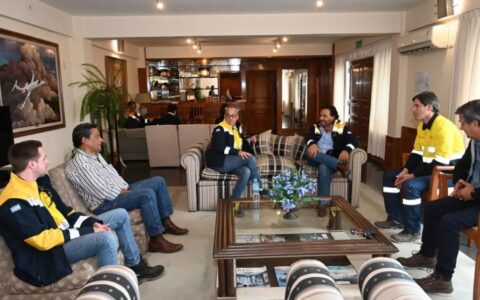 Sáenz recibió a directivos de Rio Tinto que proyecta 50.000 toneladas anuales de litio grado batería