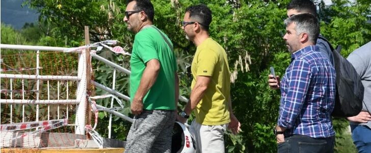 Clausuran el puente de Santa Lucía para analizar riesgos estructurales