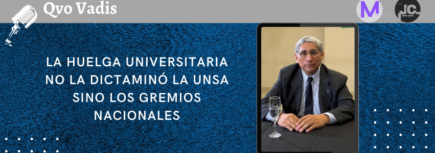MAG. MIGUEL NINA – RECTOR DE LA UNSa