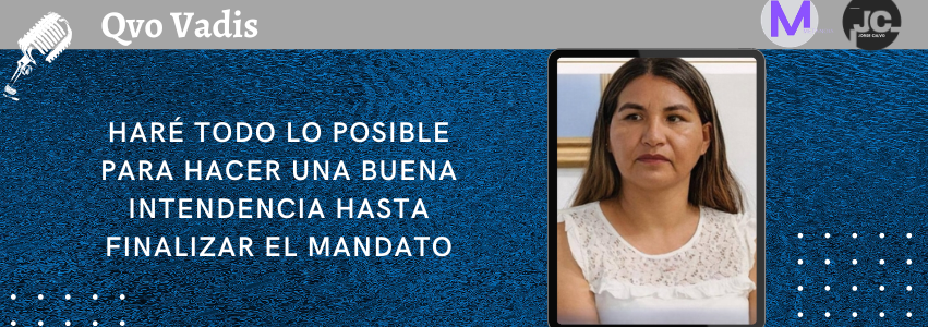 ANDREA SALVATIERRA – INTENDENTE INTERINA DE VAQUEROS