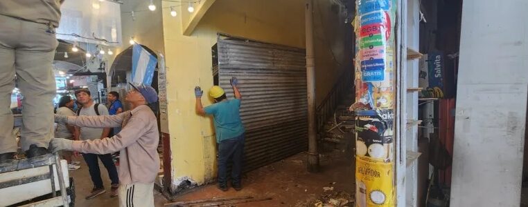 Restauración del mercado San Miguel: se relocalizan puestos para avanzar con la obra