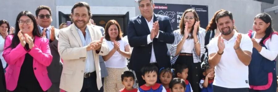 Un espacio de cuidado y oportunidades: Sáenz inauguró el nuevo Centro de Primera Infancia en Campo Quijano