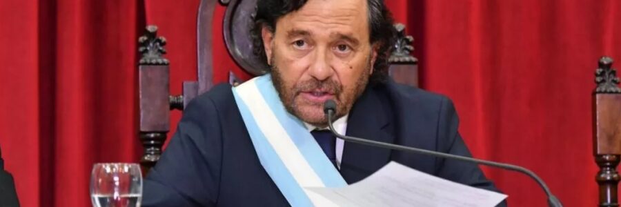 Apertura del 128° periodo de sesiones: Sáenz defendió un modelo de gestión con obra pública sostenida y equilibrio fiscal