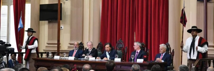 El gobernador Gustavo Sáenz brindó el informe de gestión en la 128 Asamblea Legislativa