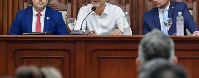 Emiliano Durand anunció una inversión récord en obras y la creación de la Escuela de Minería