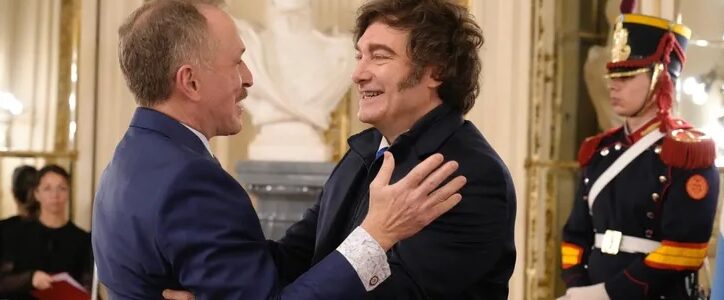 Javier Milei recibió al embajador de EEUU y consolidó su sintonía con Donald Trump en medio de la ofensiva en Medio Oriente