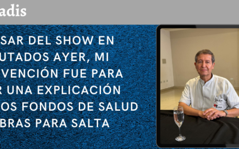 DR. BERNARDO BIELLA – DIPUTADO NACIONAL POR PRIMERO LOS SALTEÑOS