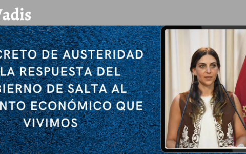 DRA. PAULA BENAVIDES – VOCERA DEL GOBIERNO DE SALTA