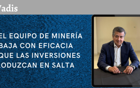 DR. GUSTAVO CARRIZO – SECRETARIO DE MINERÍA Y ENERGIA