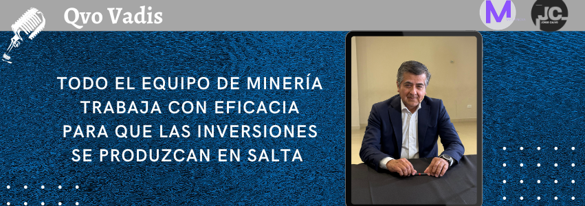 DR. GUSTAVO CARRIZO – SECRETARIO DE MINERÍA Y ENERGIA