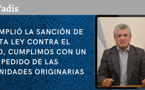 WALTER HERNÁN CRUZ – SENADOR PROVINCIAL POR IRUYA