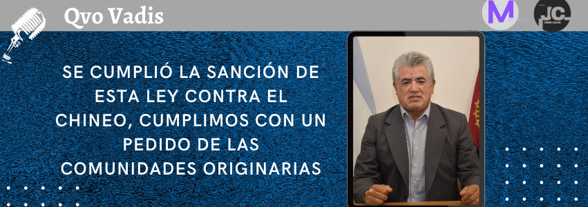 WALTER HERNÁN CRUZ – SENADOR PROVINCIAL POR IRUYA