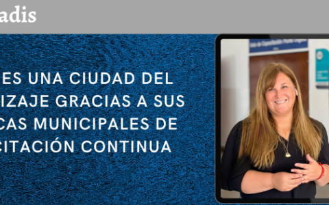 CLAUDIA VILTE – COORDINADORA DE LA ESCUELA DE EMPRENDEDORES MUNICIPAL