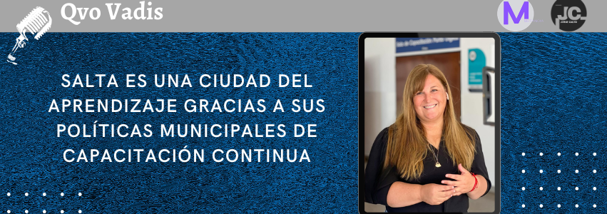 CLAUDIA VILTE – COORDINADORA DE LA ESCUELA DE EMPRENDEDORES MUNICIPAL