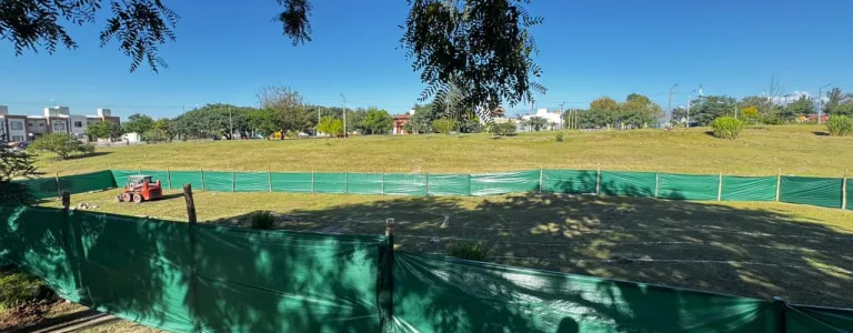 Más deporte para los jóvenes: construyen pista de bicicletas en Grand Bourg