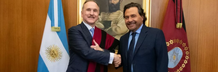 El gobernador Sáenz recibió al Embajador de Estados Unidos en su primera visita oficial al interior del país