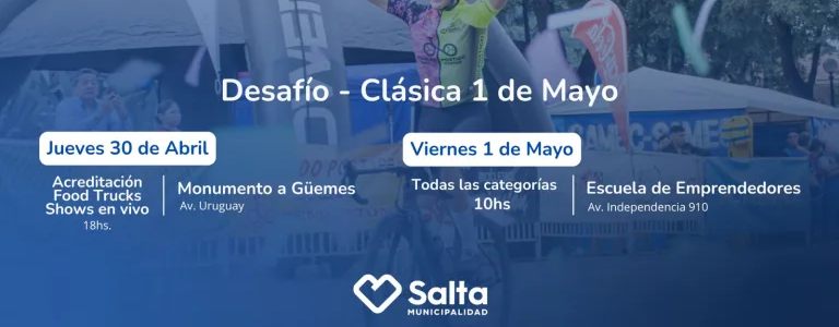 Se viene el “Desafío La Clásica” el próximo 1º de mayo