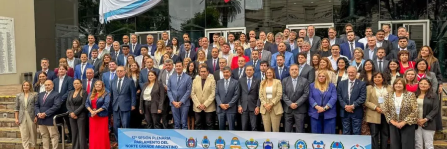 Parlamento del Norte Grande: Salta participó de la 57° Sesión Plenaria