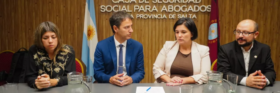 Convenio con la Caja de Abogados para fortalecer la capacitación y el acceso a derechos