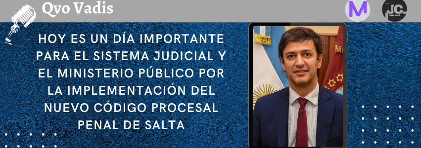 DR. JAVIER MÓNICO – SECRETARIO DE JUSTICIA DE LA PROVINCIA DE SALTA