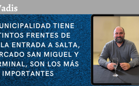ING. GASTÓN VIOLA – SECRETARIO DE OBRAS PÚBLICAS DE LA MUNICIPALIDAD DE SALTA