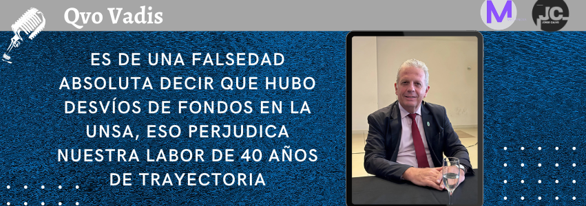 CPN. NICOLÁS INNAMORATO – EXVICERRECTOR DE LA UNSa