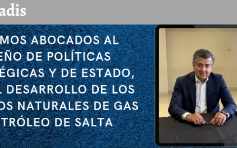 DR. GUSTAVO CARRIZO – SECRETARIO DE MINERÍA Y ENERGÍA DE SALTA