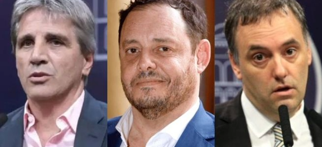 Luis Caputo, Manuel Adorni y Demian Reidel fueron denunciados por presunto uso irregular de fondos de Nucleoeléctrica